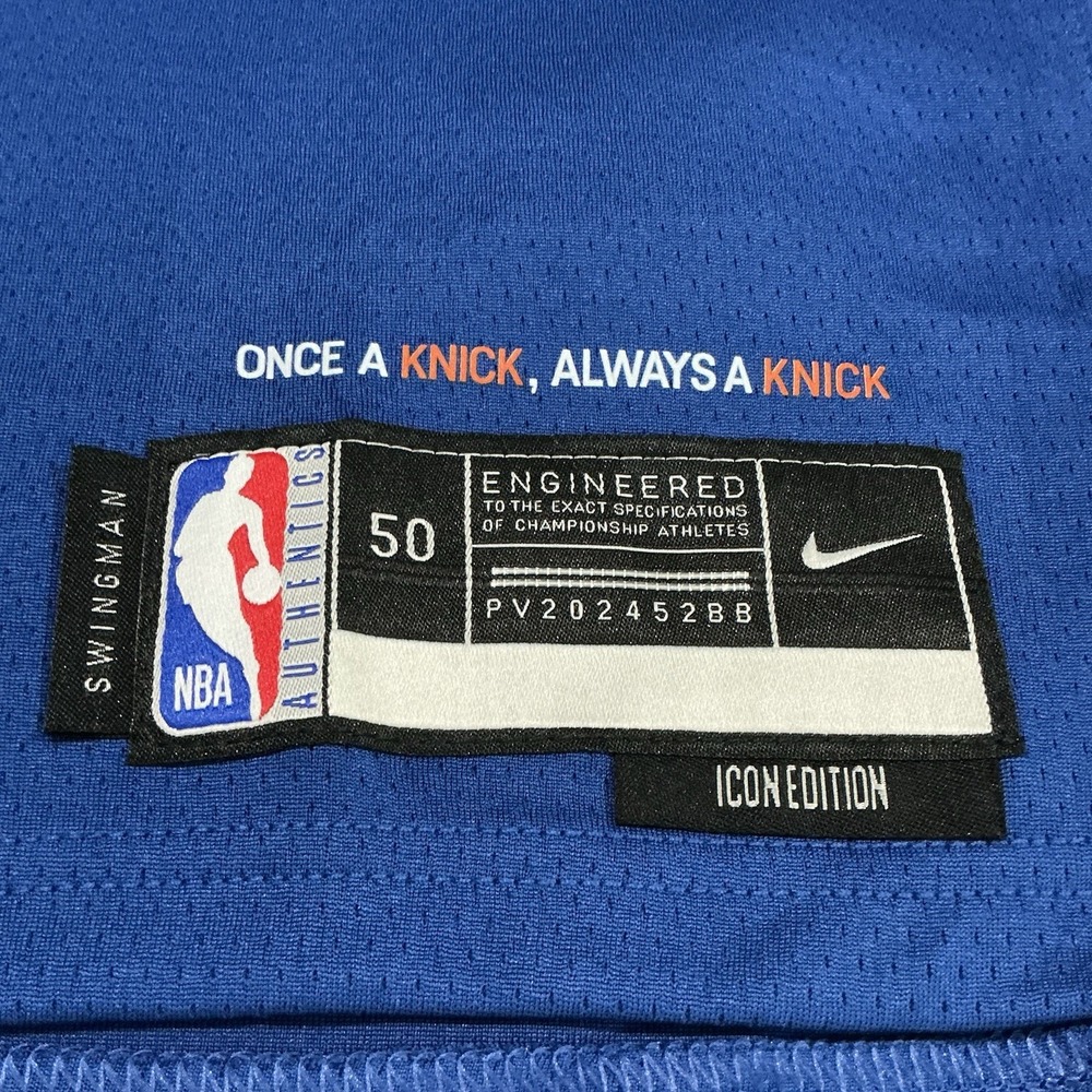 Nike New York Knicks Robinson 23 Swingman Icon Edition NBA Jersey Men 50/L - Picture 3 of 12